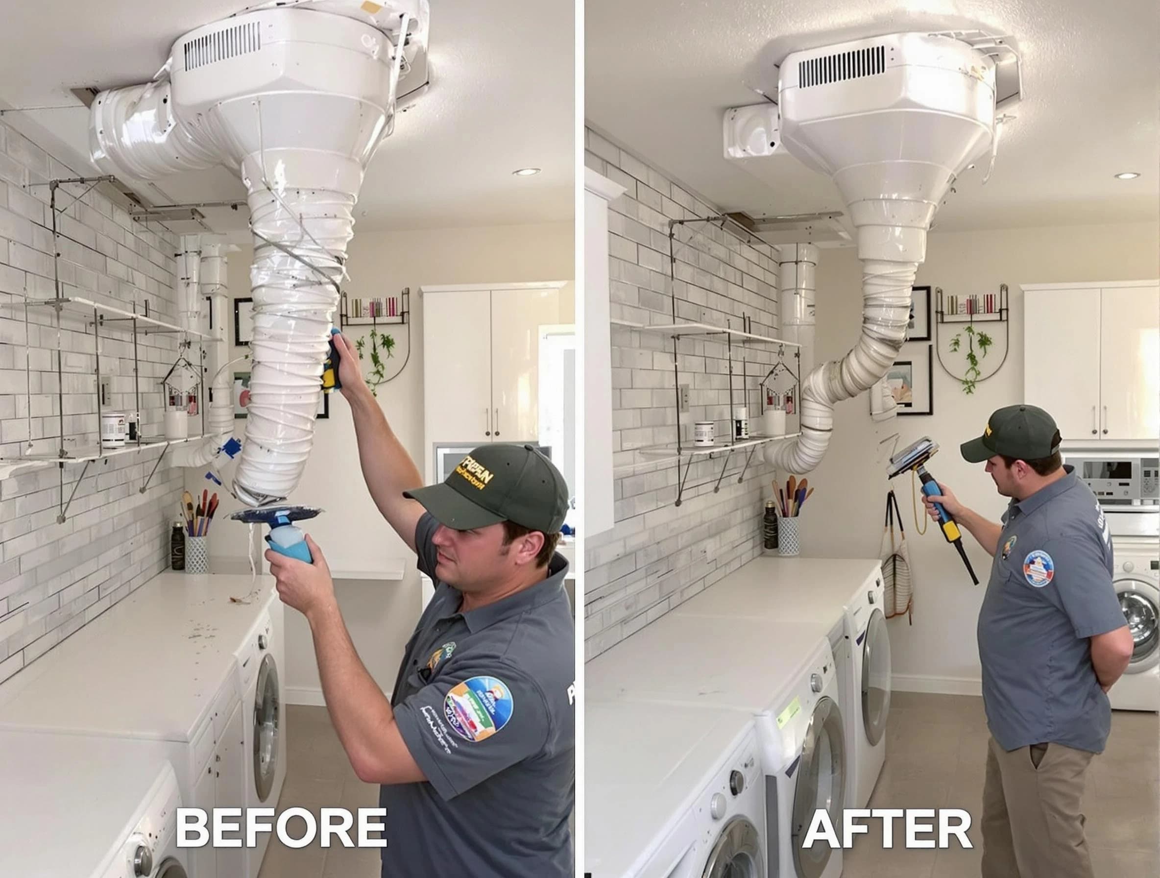 Professional dryer exhaust vent cleaning by Methuen Town Dryer Vent Cleaning in Methuen Town